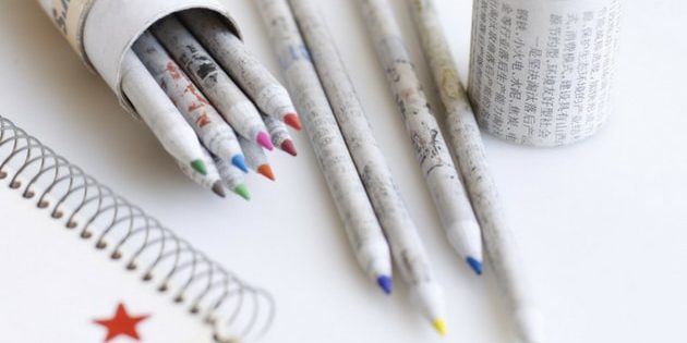 made-using-green-Ten-Reasons-to-Choose-Newspaper-Pencils